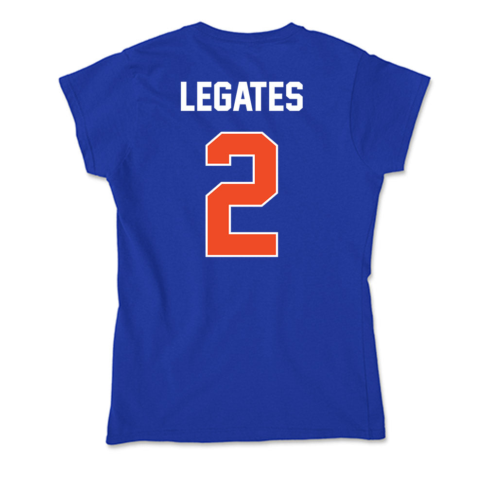 Boise State - NCAA Women's Volleyball : Jenelle Legates - Soft Style Women’s T-Shirt-1