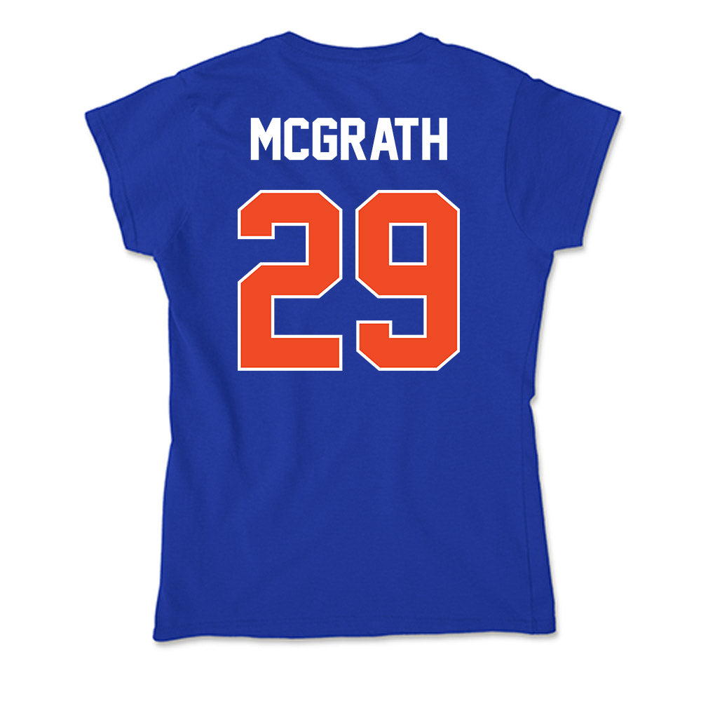 Boise State - NCAA Women's Soccer : Anna McGrath - Soft Style Women’s T-Shirt-1