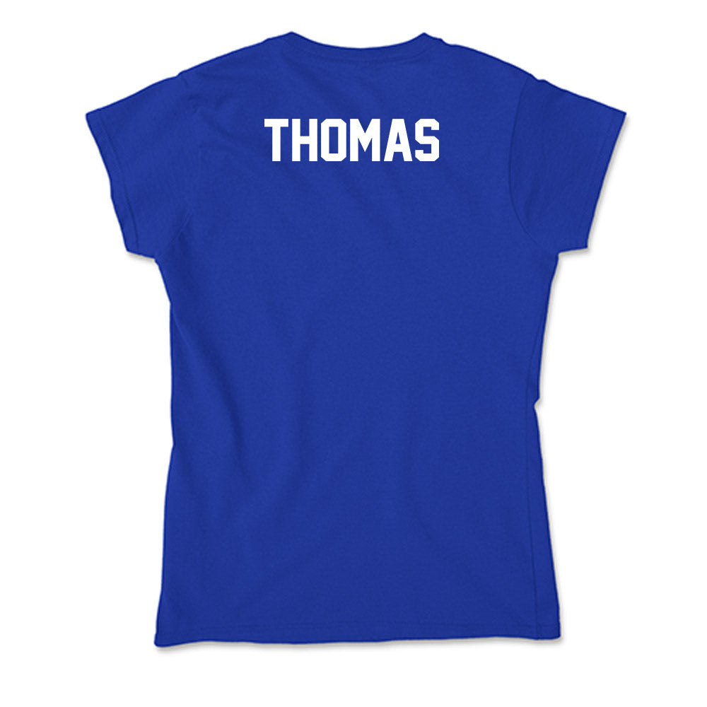Boise State - NCAA Men's Golf : Harry Thomas - Soft Style Women’s T-Shirt-1