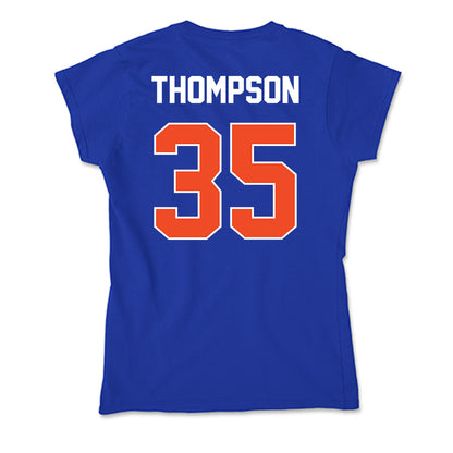 Boise State - NCAA Women's Basketball : Keirra Thompson - Soft Style Women’s T-Shirt-1