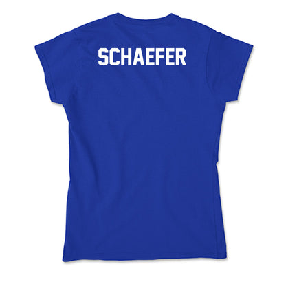 Boise State - NCAA Women's Tennis : Paula Schaefer - Soft Style Women’s T-Shirt-1