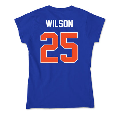 Boise State - NCAA Women's Soccer : Campbell Wilson - Soft Style Women’s T-Shirt-1