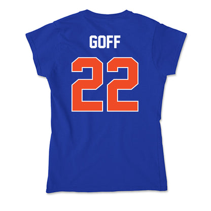 Boise State - NCAA Football : Juelz Goff - Soft Style Women’s T-Shirt-1