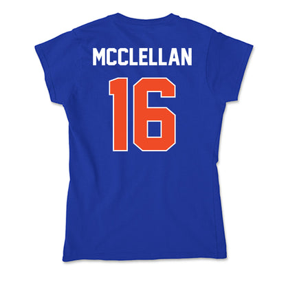Boise State - NCAA Women's Soccer : Sierra McClellan - Soft Style Women’s T-Shirt-1