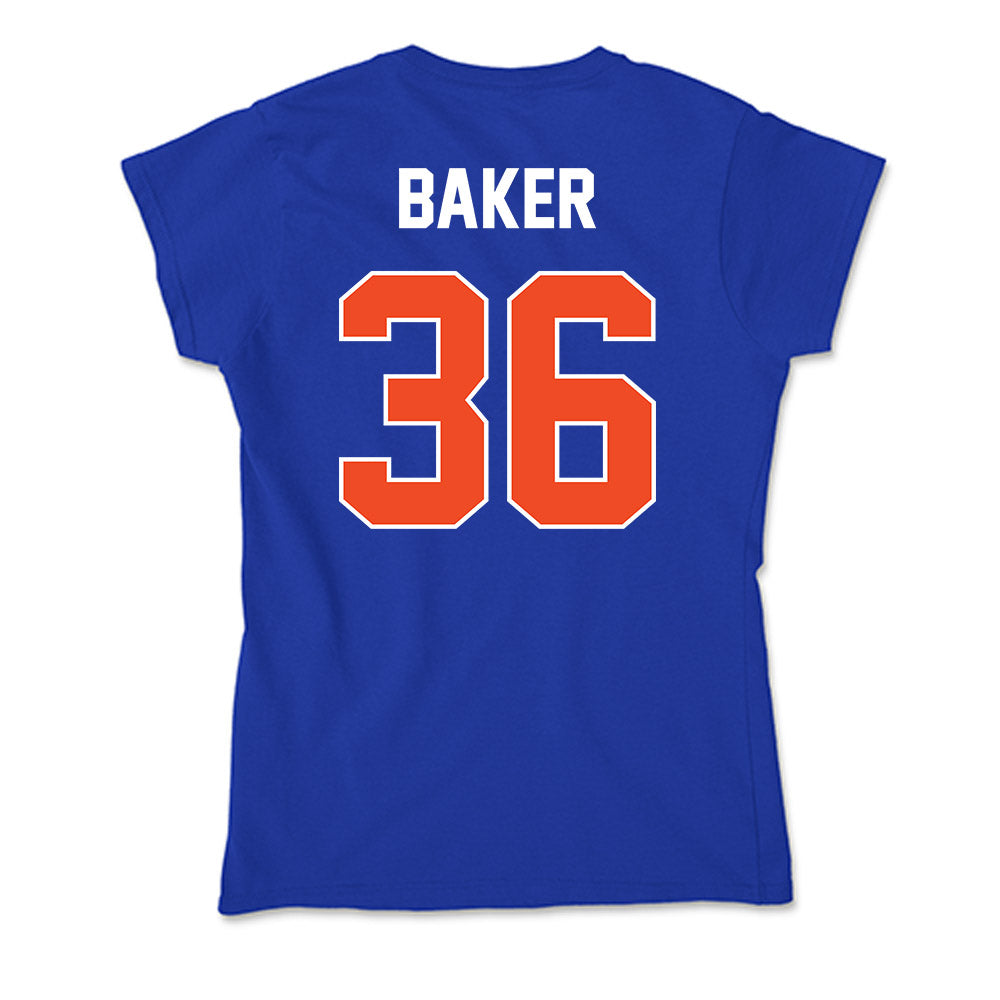 Boise State - NCAA Women's Soccer : Ella Baker - Soft Style Women’s T-Shirt-1