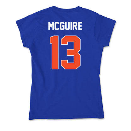 Boise State - NCAA Women's Soccer : Frankie McGuire - Soft Style Women’s T-Shirt-1