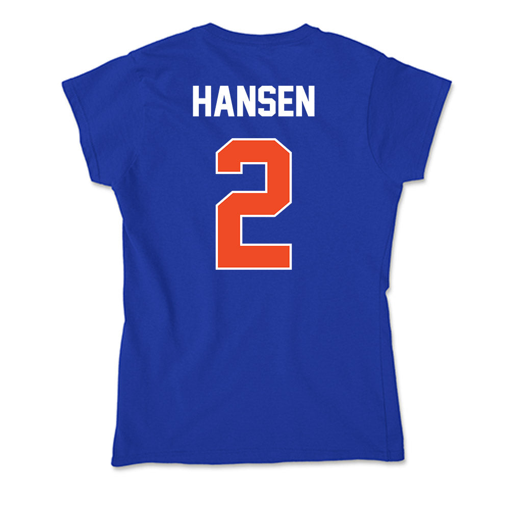 Boise State - NCAA Women's Volleyball : Amelia Hansen - Soft Style Women’s T-Shirt-1
