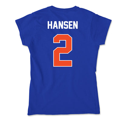 Boise State - NCAA Women's Volleyball : Amelia Hansen - Soft Style Women’s T-Shirt-1
