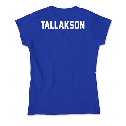 Boise State - NCAA Men's Tennis : Avery Tallakson - Soft Style Women’s T-Shirt-1