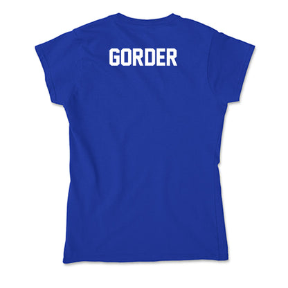 Boise State - NCAA Men's Golf : Chase Gorder - Soft Style Women’s T-Shirt-1