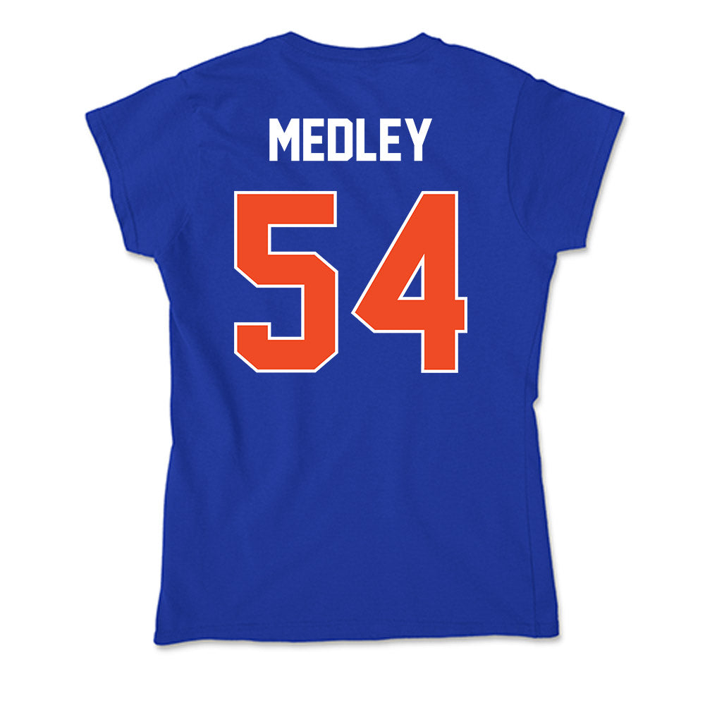 Boise State - NCAA Football : Adonte Medley - Soft Style Women’s T-Shirt-1
