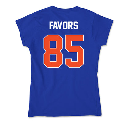 Boise State - NCAA Football : Terrious Favors - Soft Style Women’s T-Shirt-1