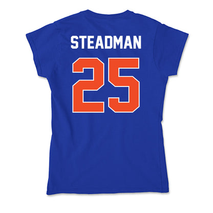 Boise State - NCAA Women's Basketball : Josee Steadman - Soft Style Women’s T-Shirt-1