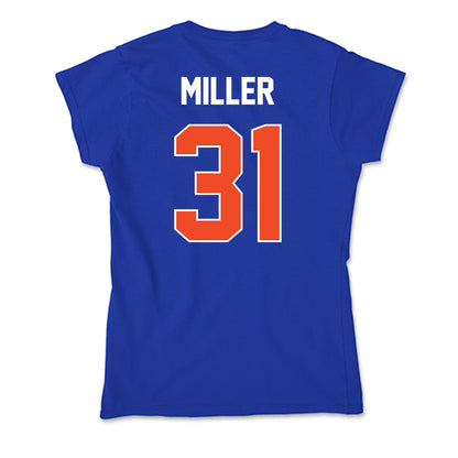 Boise State - NCAA Football : Cole Miller - Soft Style Women’s T-Shirt-1