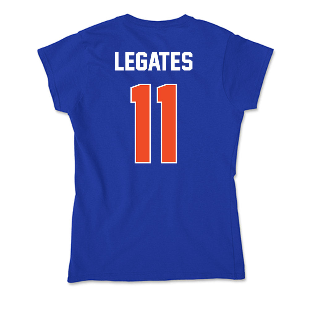 Boise State - NCAA Women's Volleyball : Jenelle Legates - Soft Style Women’s T-Shirt-1