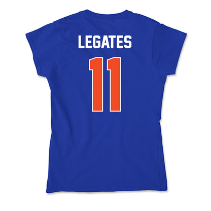 Boise State - NCAA Women's Volleyball : Jenelle Legates - Soft Style Women’s T-Shirt-1