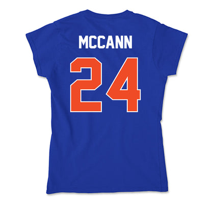 Boise State - NCAA Beach Volleyball : Summer McCann - Soft Style Women’s T-Shirt-1