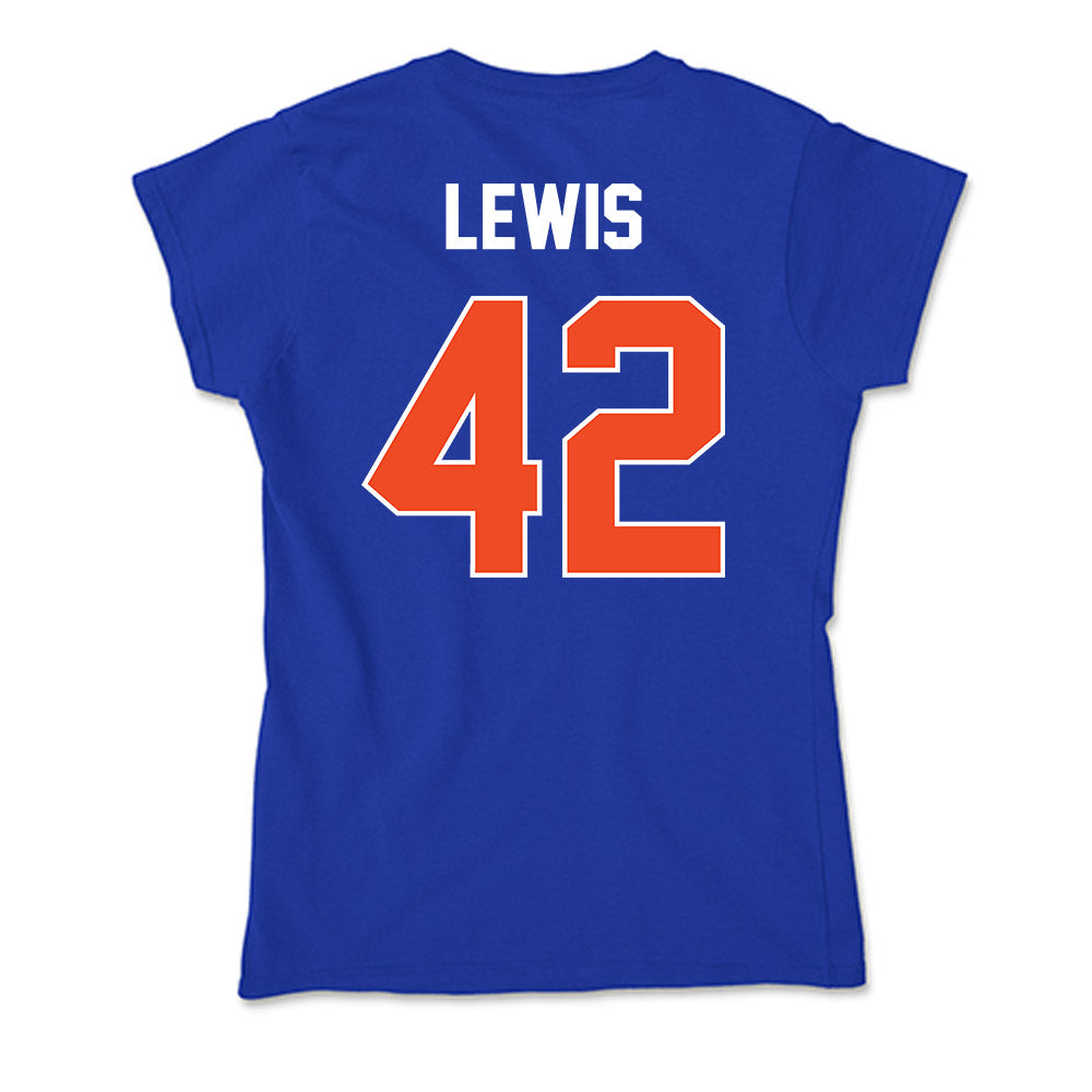 Boise State - NCAA Football : Zyhaire Lewis - Soft Style Women’s T-Shirt-1