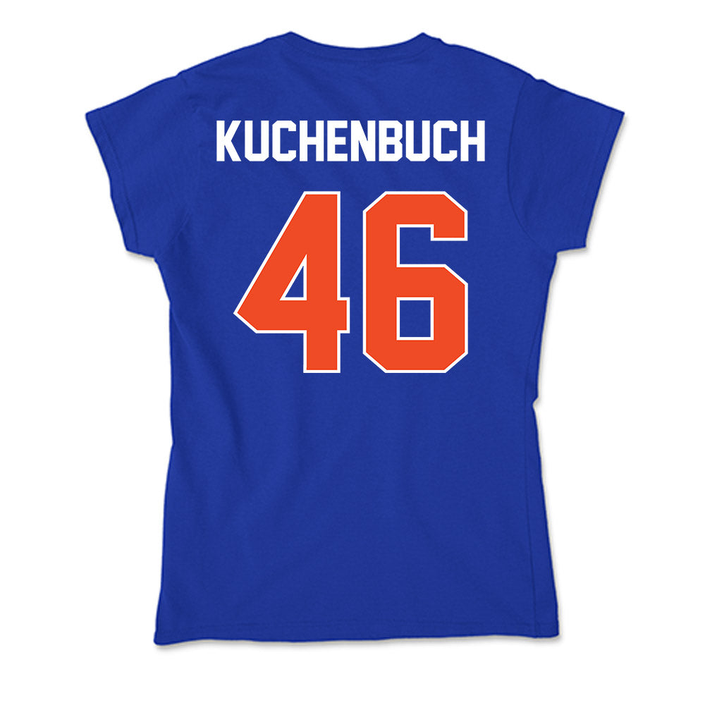 Boise State - NCAA Football : Carter Kuchenbuch - Soft Style Women’s T-Shirt-1