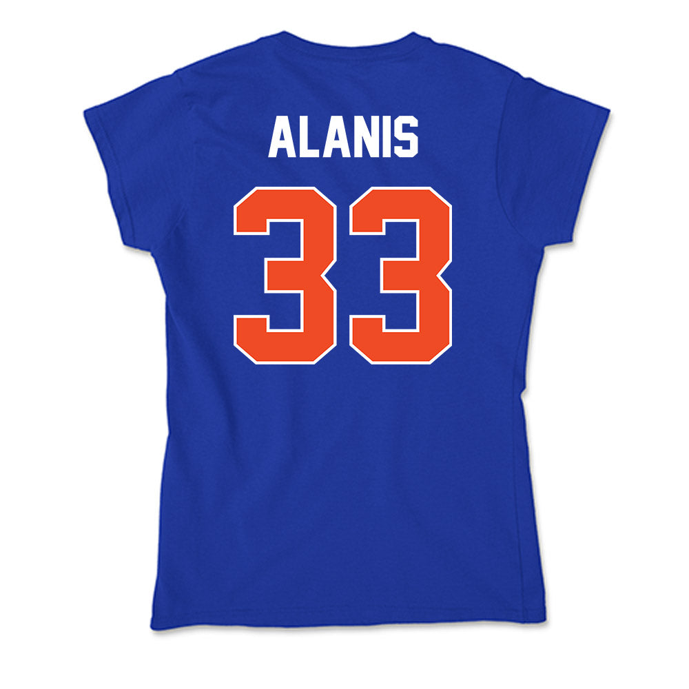 Boise State - NCAA Football : Josiah Alanis - Soft Style Women’s T-Shirt-1