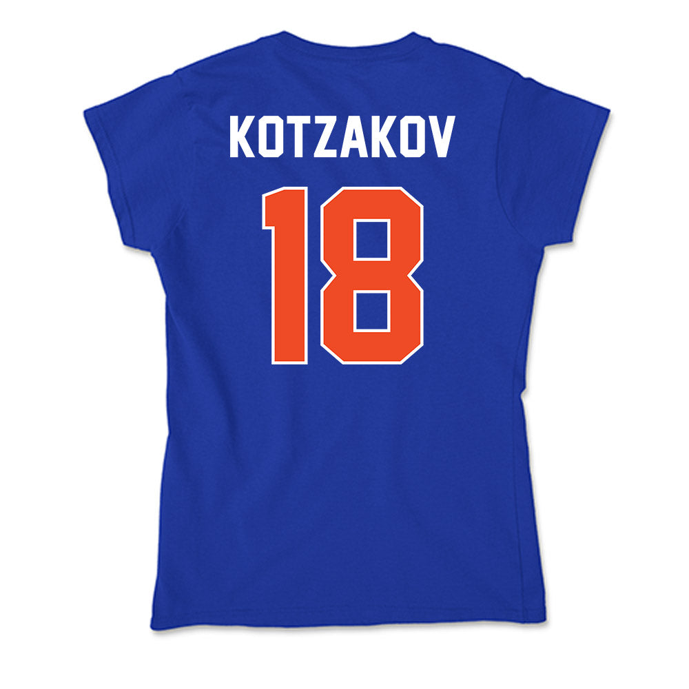 Boise State - NCAA Women's Volleyball : Anabel Kotzakov - Soft Style Women’s T-Shirt-1