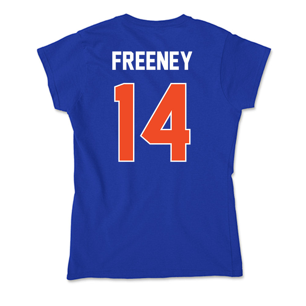 Boise State - NCAA Football : Demetrius Freeney - Soft Style Women’s T-Shirt-1