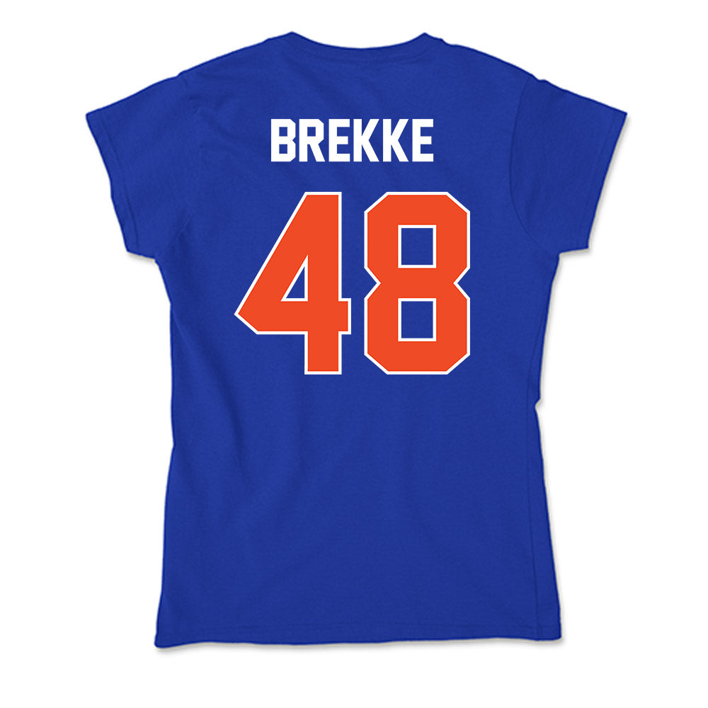 Boise State - NCAA Football : Ryan Brekke - Soft Style Women’s T-Shirt-1