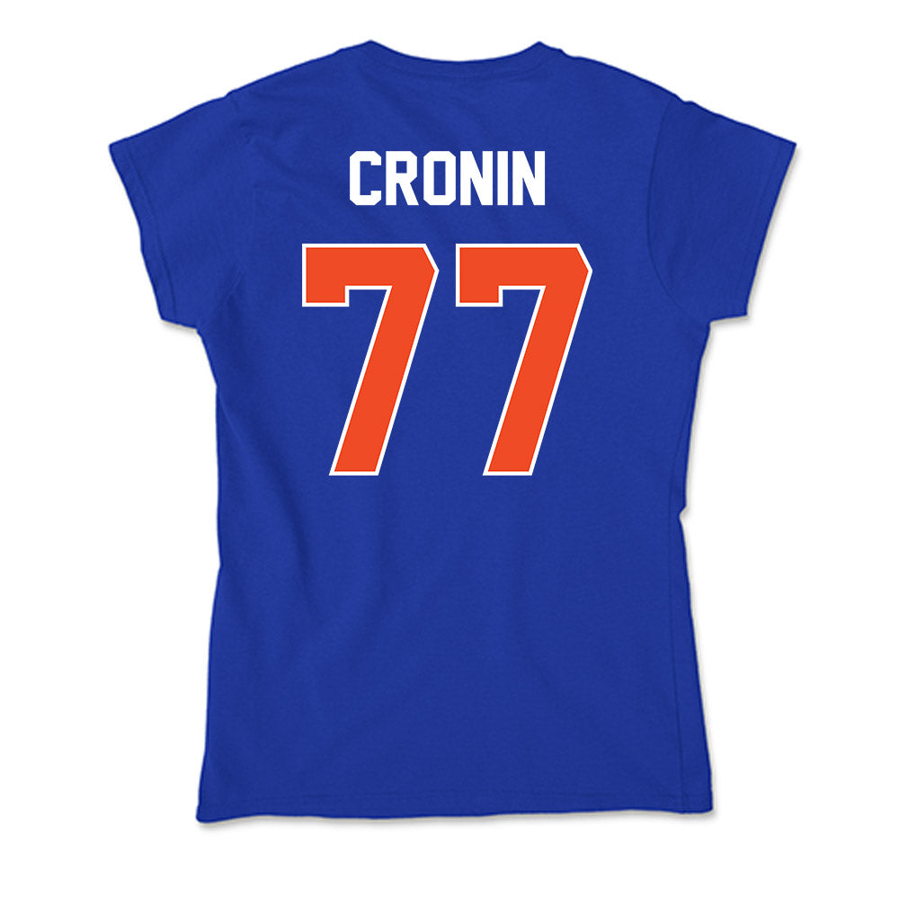 Boise State - NCAA Football : Kole Cronin - Soft Style Women’s T-Shirt-1