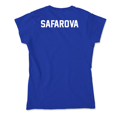Boise State - NCAA Women's Tennis : Zdena Safarova - Soft Style Women’s T-Shirt-1