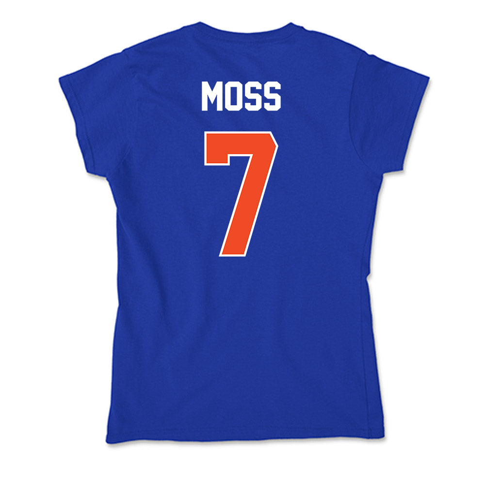 Boise State - NCAA Beach Volleyball : Addison Moss - Soft Style Women’s T-Shirt-1