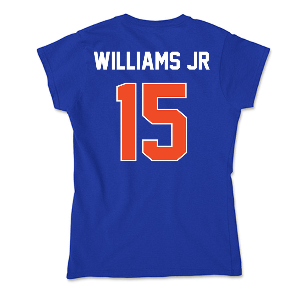 Boise State - NCAA Football : Qumonte Williams Jr - Soft Style Women’s T-Shirt-1