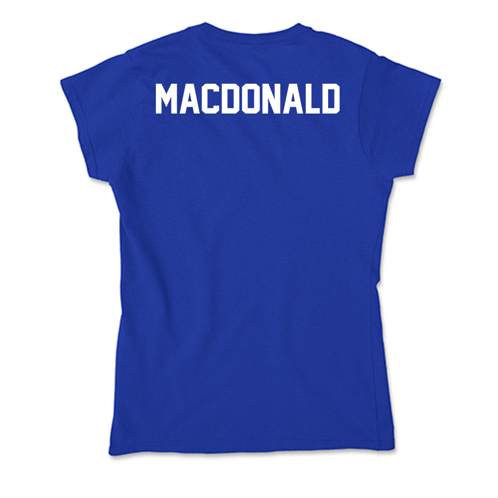 Boise State - NCAA Beach Volleyball : Kate MacDonald - Soft Style Women’s T-Shirt-1