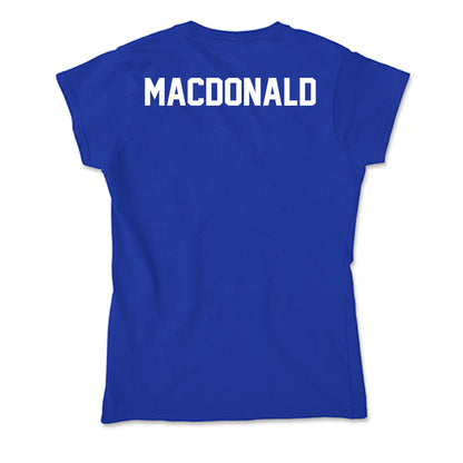 Boise State - NCAA Beach Volleyball : Kate MacDonald - Soft Style Women’s T-Shirt-1
