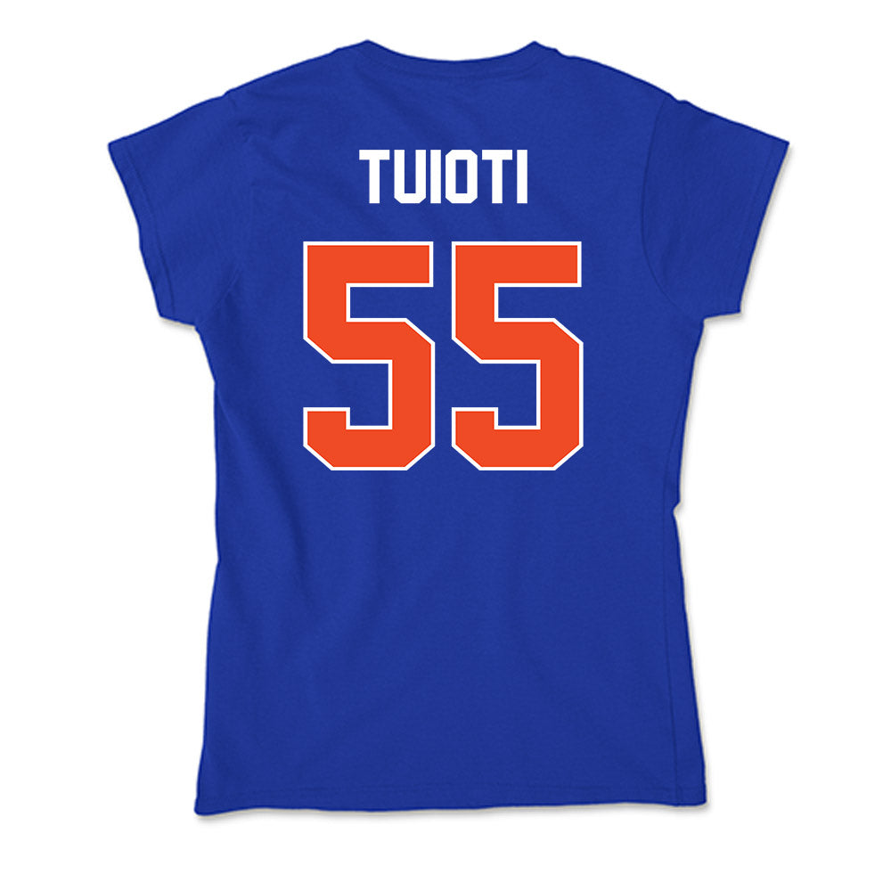 Boise State - NCAA Football : Mana Tuioti - Soft Style Women’s T-Shirt-1