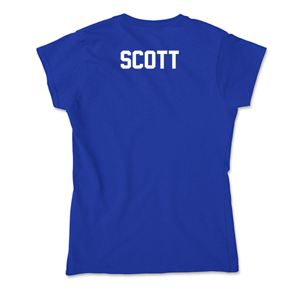 Boise State - NCAA Women's Track & Field : Harvey Scott - Soft Style Women’s T-Shirt-1