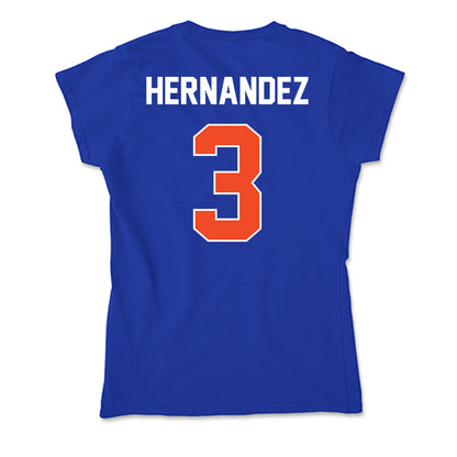 Boise State - NCAA Women's Soccer : Alina Hernandez - Soft Style Women’s T-Shirt-1