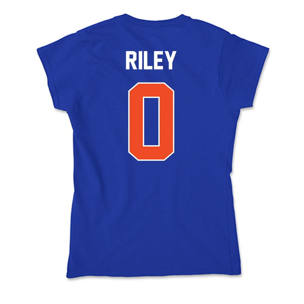 Boise State - NCAA Football : Dylan Riley - Soft Style Women’s T-Shirt-1