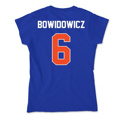 Boise State - NCAA Beach Volleyball : Avery Bowidowicz - Soft Style Women’s T-Shirt-1