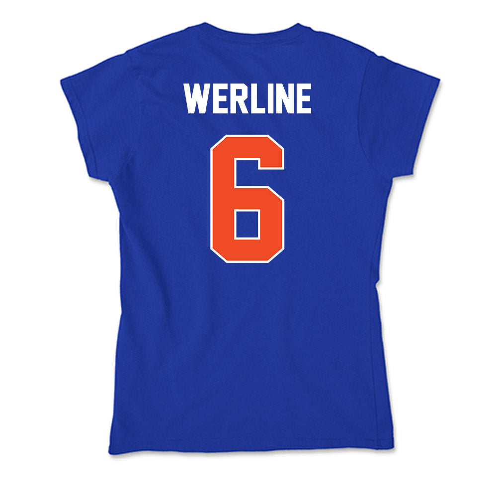 Boise State - NCAA Women's Gymnastics : Mahleea Werline - Soft Style Women’s T-Shirt-1