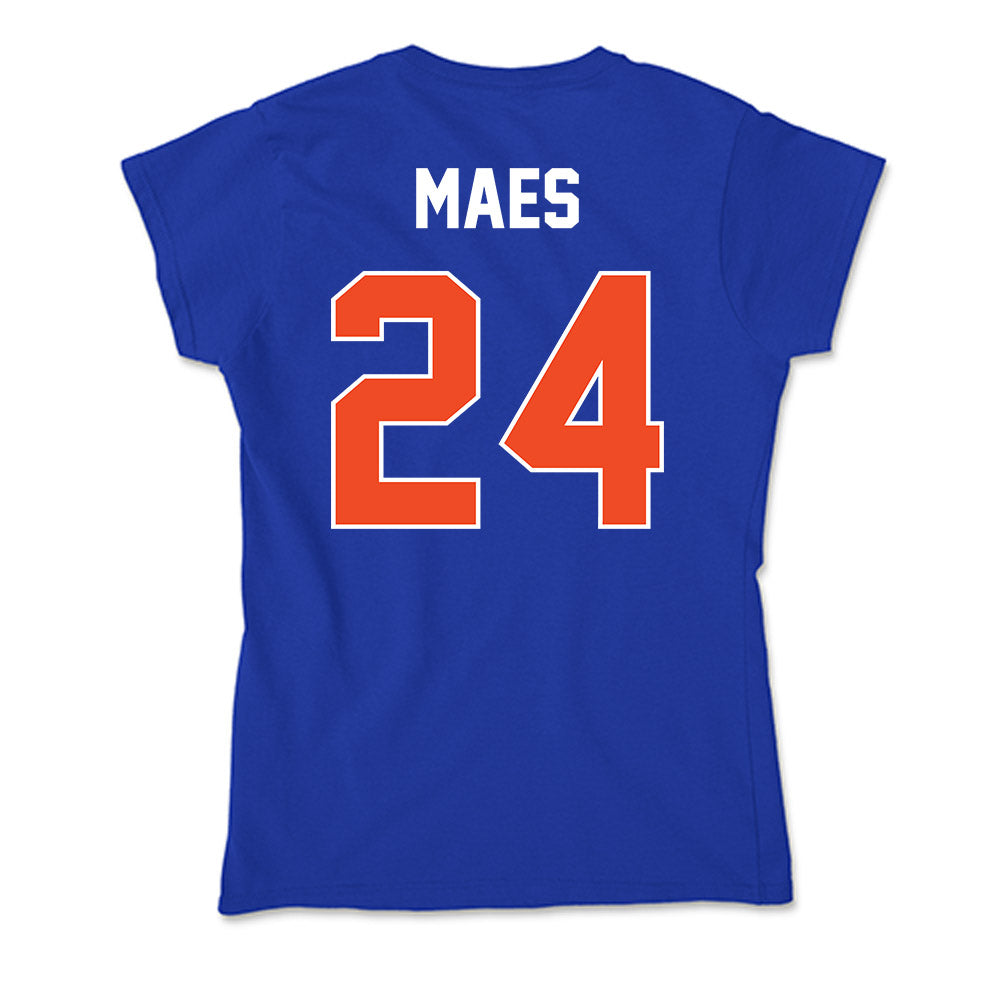 Boise State - NCAA Football : AJ Maes - Soft Style Women’s T-Shirt-1
