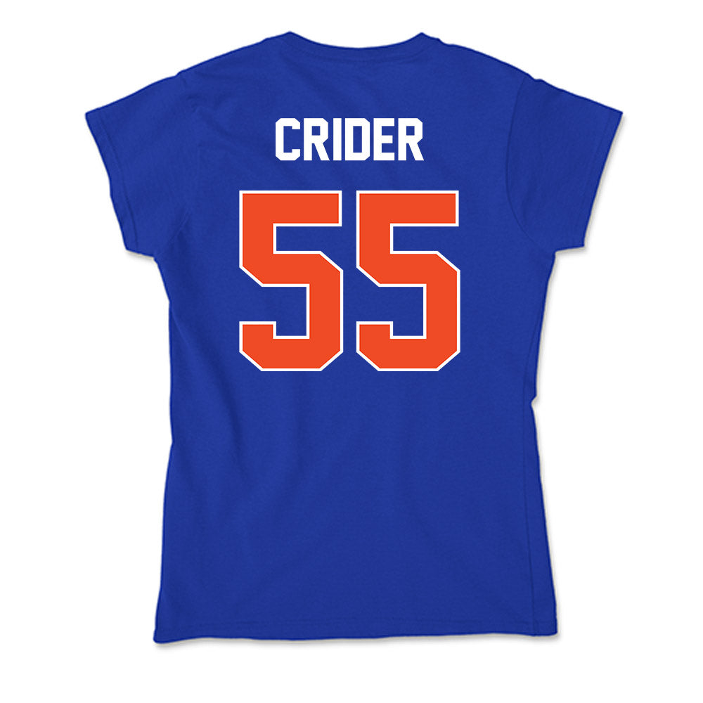 Boise State - NCAA Softball : Jorja Crider - Soft Style Women’s T-Shirt-1