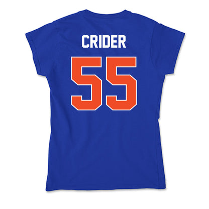 Boise State - NCAA Softball : Jorja Crider - Soft Style Women’s T-Shirt-1