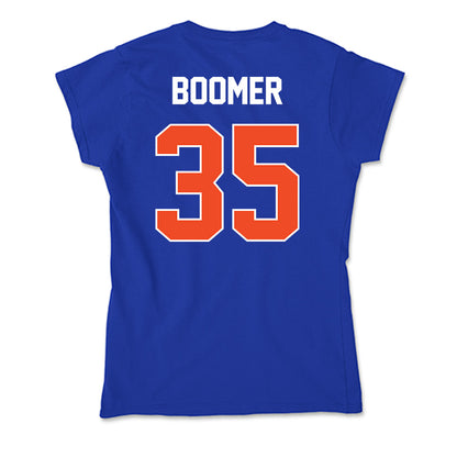 Boise State - NCAA Football : Colton Boomer - Soft Style Women’s T-Shirt-1