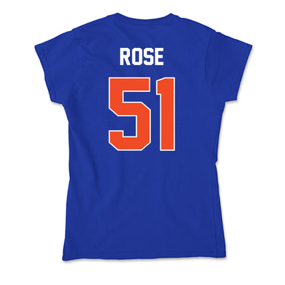 Boise State - NCAA Softball : Julianne Rose - Soft Style Women’s T-Shirt-1