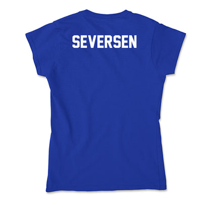 Boise State - NCAA Men's Tennis : Michael Seversen - Soft Style Women’s T-Shirt-1