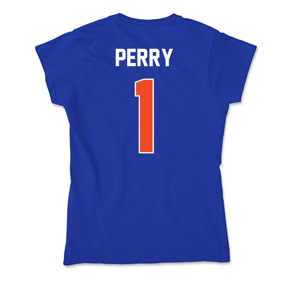 Boise State - NCAA Women's Soccer : Jordan Perry - Soft Style Women’s T-Shirt-1