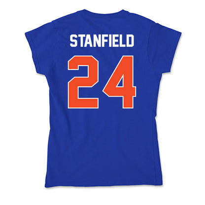 Boise State - NCAA Women's Soccer : Mikayla Stanfield - Soft Style Women’s T-Shirt-1