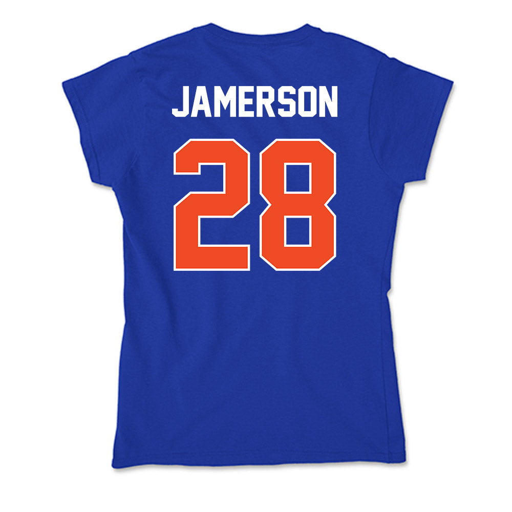 Boise State - NCAA Football : Cam Jamerson - Soft Style Women’s T-Shirt-1