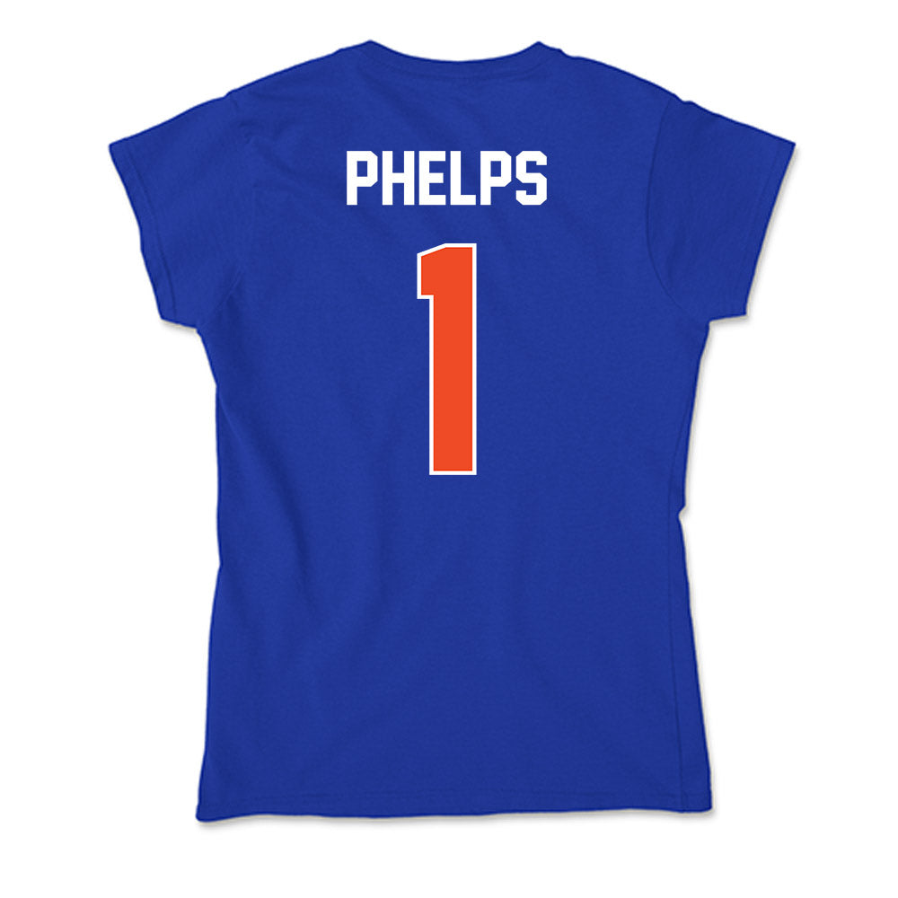 Boise State - NCAA Football : Boen Phelps - Soft Style Women’s T-Shirt-1