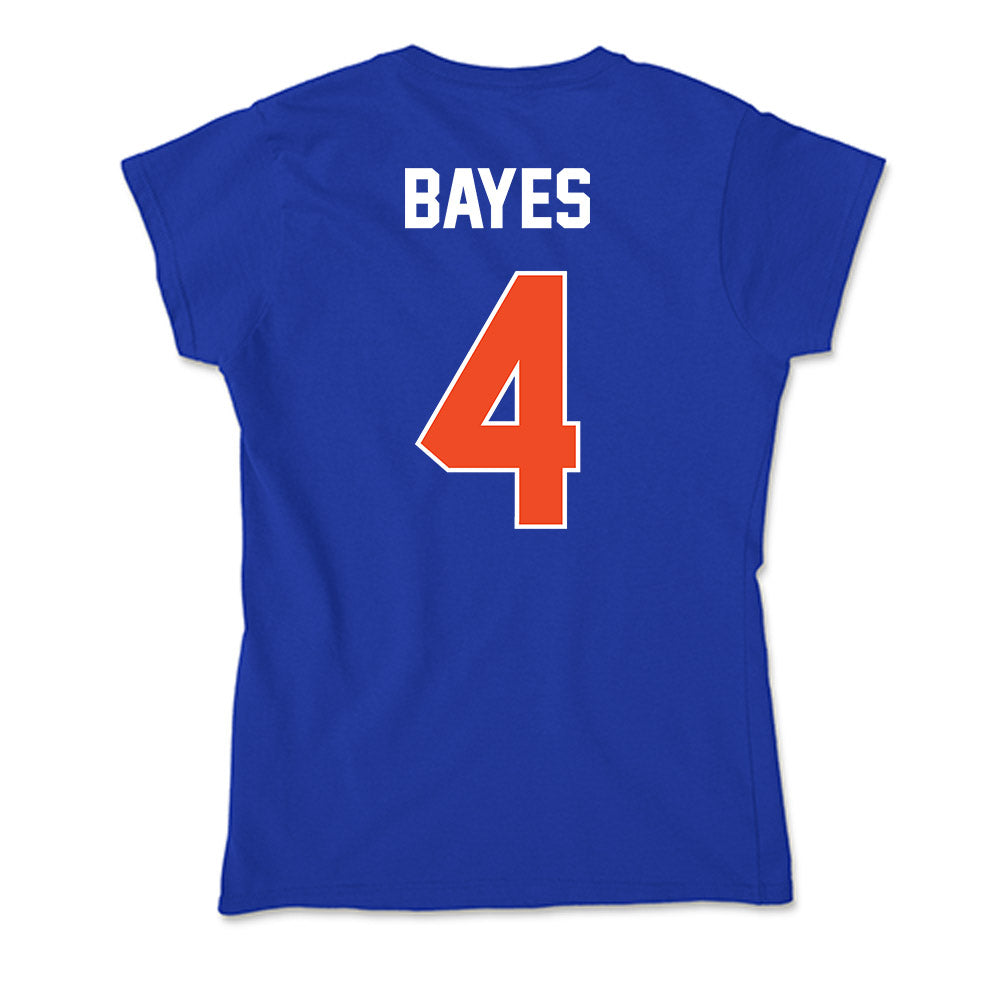 Boise State - NCAA Women's Basketball : Dani Bayes - Soft Style Women’s T-Shirt-1